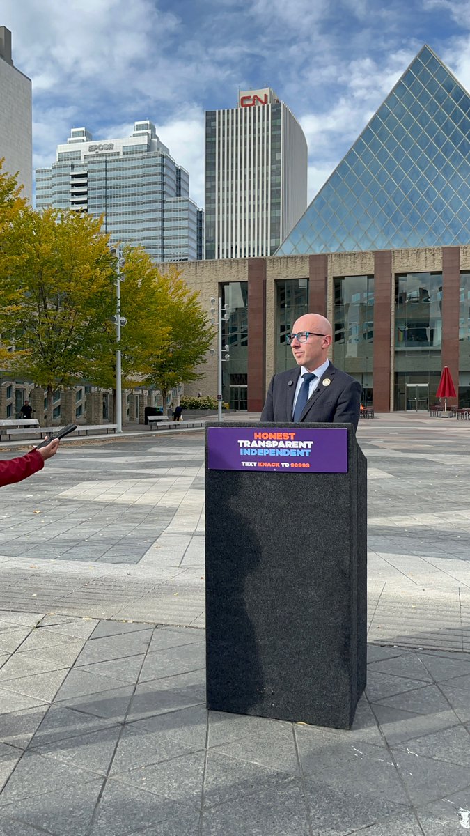 My campaign is built on trust because it takes trust to build a stronger Edmonton.

I have chosen to share every donation we have received, not just the ones required by law, because Edmontonians deserve to know who is supporting their next mayor before they cast a ballot.

I’m