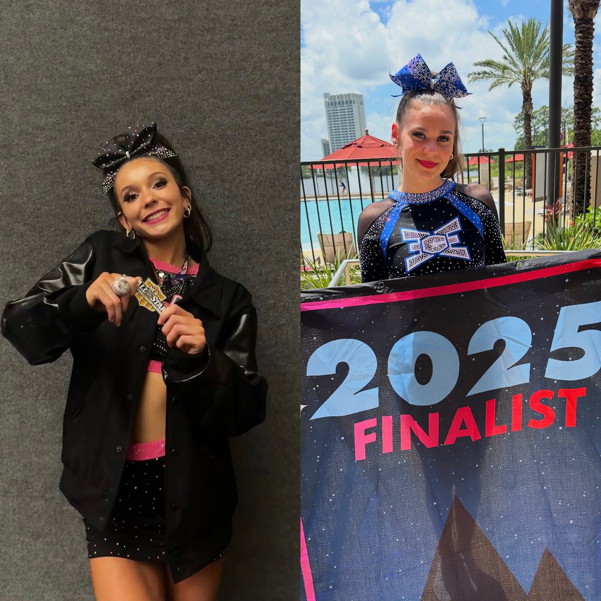 CONGRATS to our 25-26 Captains, Courtney and Eden!  🫡🩶

#cheer #cheerleading #allstarcheer #stunt #nontumble #level6 #fyp #explore