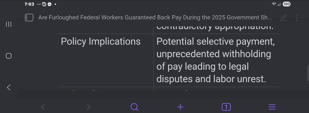 RobertCFried's tweet image. 《3/3》
#GovernmentShutdown #TrumpAdministration #BackPay #FederalWorkers #Furlough #GovernmentEmployees #TrumpOMB #2019Law #LegalInterpretation #PoliticalPressure #Democrats #Unions #LegalChallenge #CongressionalAction #FederalPay #Shutdown2025 #RetroactivePay #GovernmentWorkers