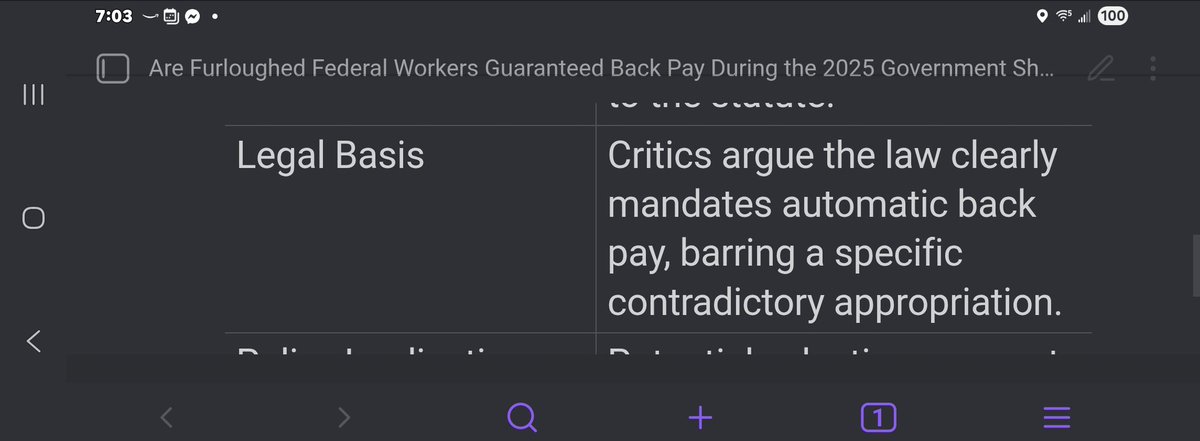 RobertCFried's tweet image. 《3/3》
#GovernmentShutdown #TrumpAdministration #BackPay #FederalWorkers #Furlough #GovernmentEmployees #TrumpOMB #2019Law #LegalInterpretation #PoliticalPressure #Democrats #Unions #LegalChallenge #CongressionalAction #FederalPay #Shutdown2025 #RetroactivePay #GovernmentWorkers