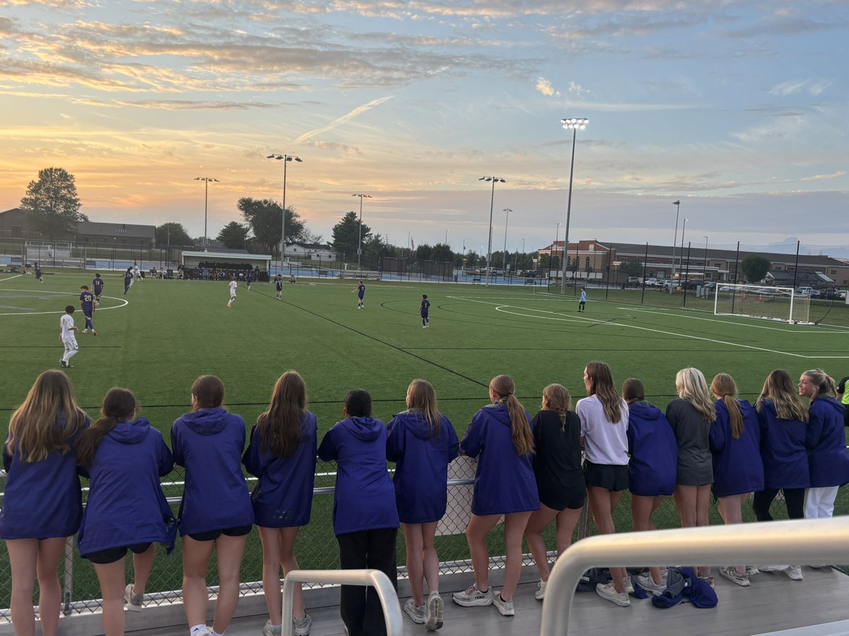 Purples are up 3-0 over Greenwood with 14 minutes left in the first half.