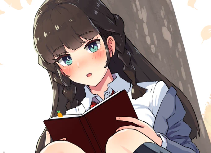 pixivFANBOX,fantiaで支援者さま向け限定イラスト更新しました。久々の単発作品。読書の秋に〇〇の秋…な1枚です。どうぞよろしくお願い申し上げます! 次回更新は10月10日ごろ、「++」以上支援者さま向けに「CG集企画」を更新予定です。こちらもお楽しみに!