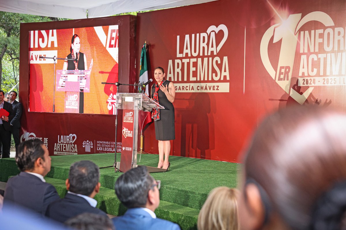 omarmunooz's tweet image. Envío una gran felicitación por su primer informe de labores a mi amiga diputada @artemisa_laura, Presidenta de la Junta de Gobierno y Coordinación Política del @CongresoPue

Su liderazgo al frente del #poderlegislativo ha reflejado su profesionalismo, humanismo y los valores de…