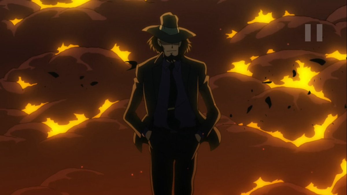 RupanSansei67's tweet image. Daisuke Jigen: the godfather of Aura-farming