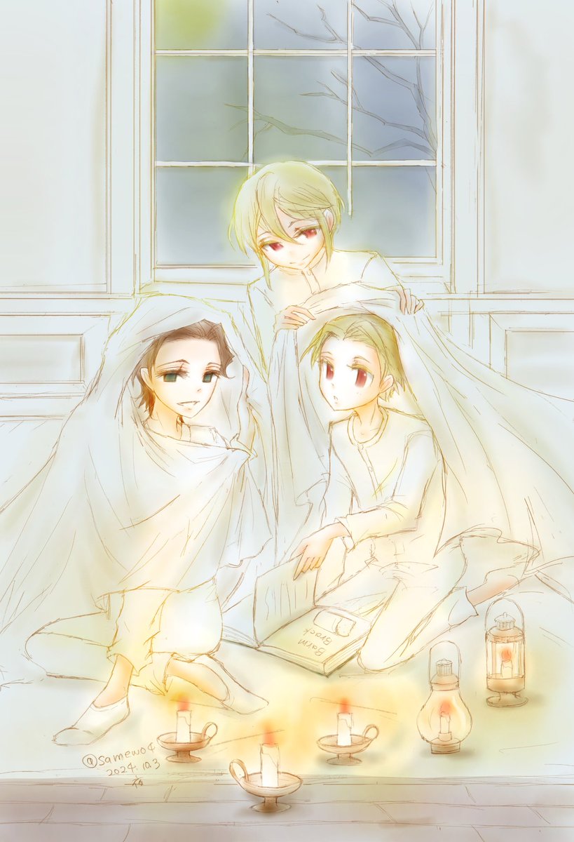 真夜中の秘密会議

過去絵