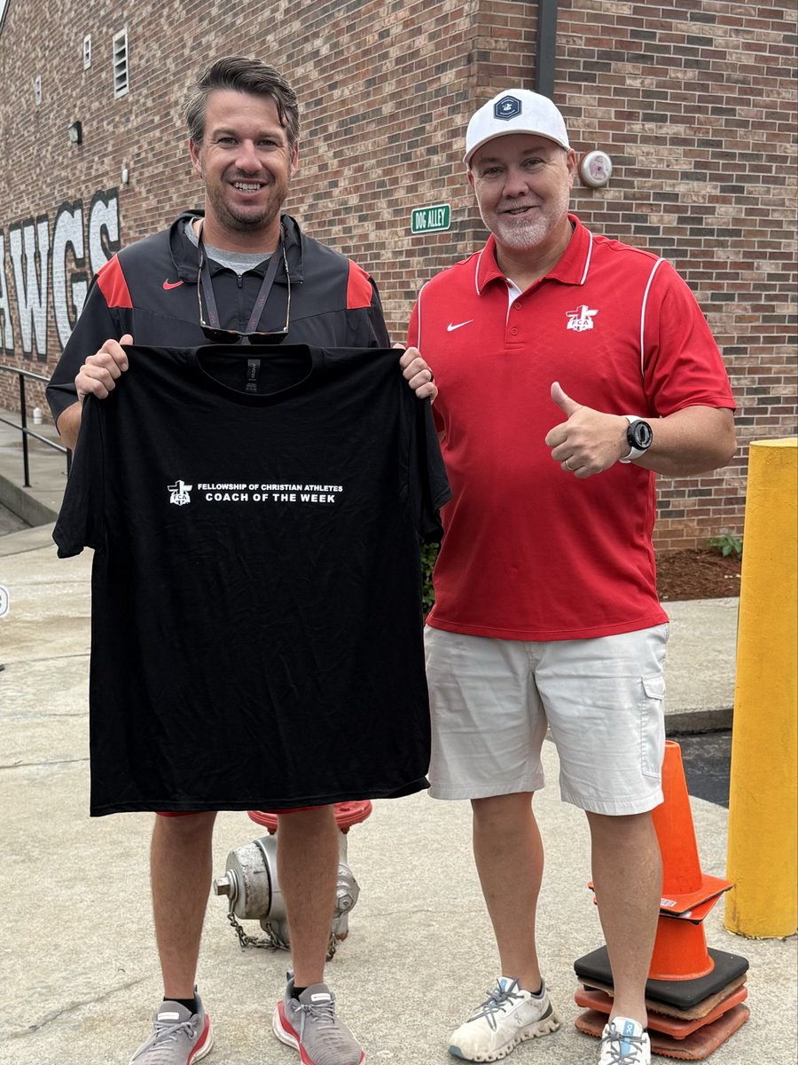 Congratulations to <a href="/georgewalton/">GeorgeWaltonAcademy</a> Head Football Coach <a href="/CoachBeer2/">Logan Beer</a> . He is our FCA Coach of the Week. The GWA bulldogs have gotten off to a great start and are currently 8-0, with two games remaining on the schedule. Congratulations Coach.