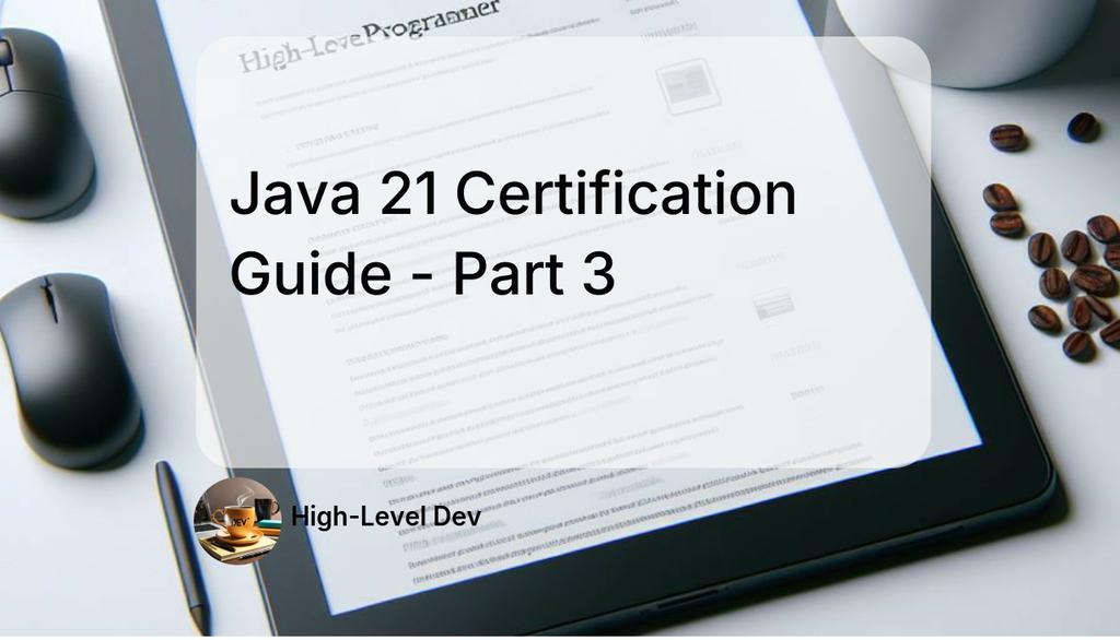 ThiagoBfim's tweet image. Welcome to the third article in my series on preparing for the Java 21 certification.

Read more 👉 lttr.ai/AjlaW

#java #JavaCertification #java21