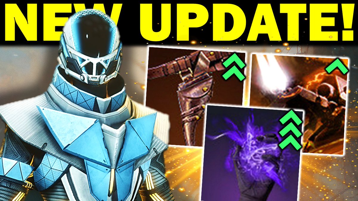 RickKackis's tweet photo. 🚨IT'S BEEN A BIG DAY FOR DESTINY 2!🚨

Overview of Today's Patch (Lots of Warlock Buffs!):
https://t.co/AeDzxj6Int

How to get the Wolfsbane:
https://t.co/w3LKJdJ9ry

How to unlock ALL Wolfsbane Intrinsic Perks &amp; 1st Catalyst:
https://t.co/xISD9Yp9uz https://t.co/vI8DbB0QIX