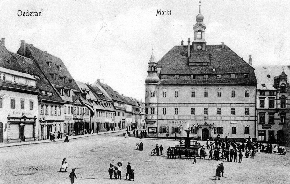 Oederan, Saxony, 1900