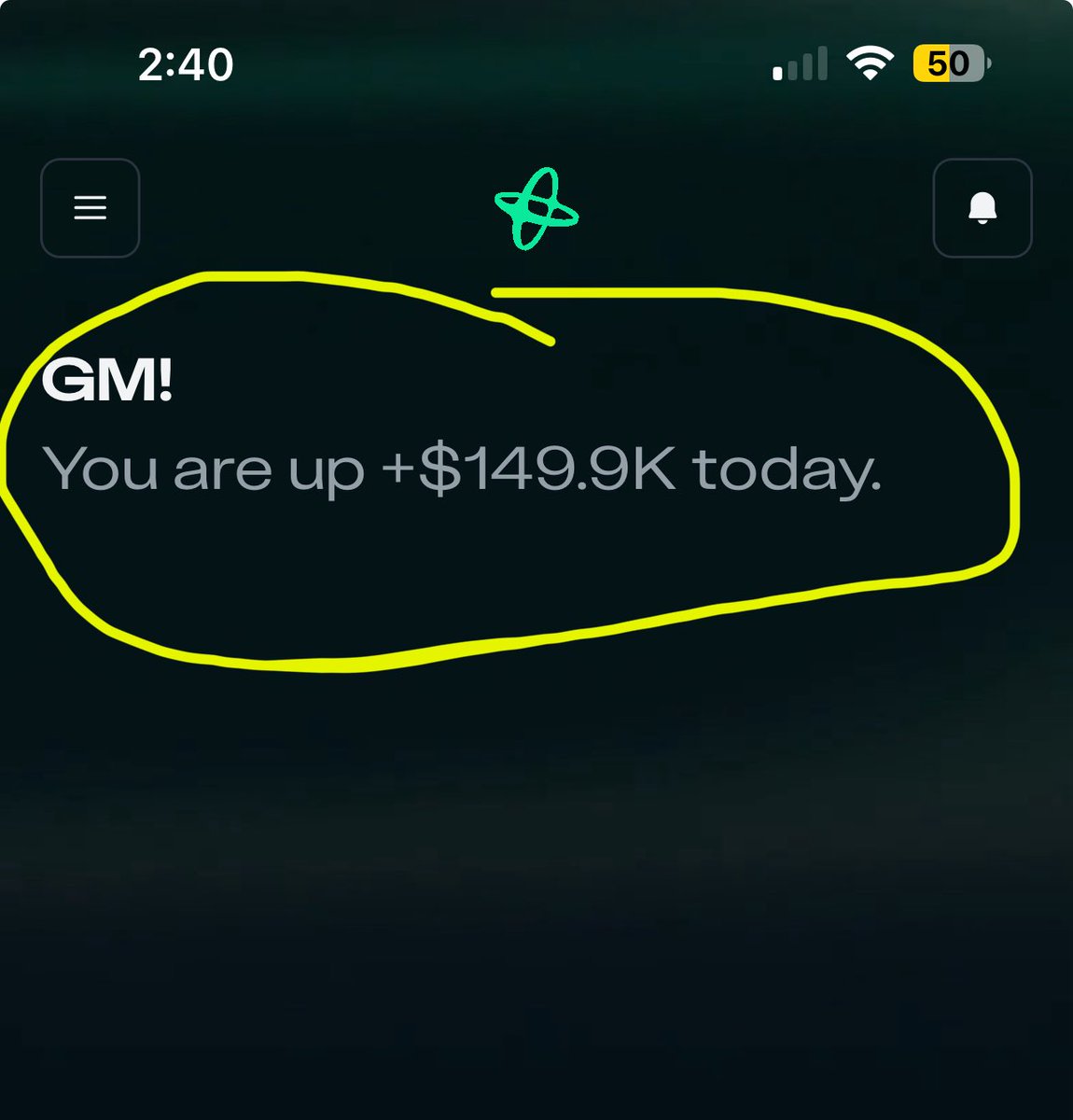 Huntersolider's tweet photo. I just made 149,000$ American United States fucking dollars in 1 day 

All on the coins I shared literally today on this account. 

I haven’t slept in 24 hours, but we fucking grind. 

BNB season. https://t.co/6nGLA74qD3