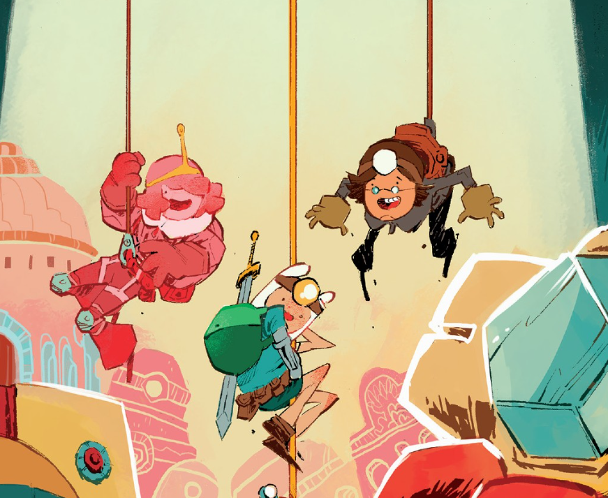 simonpetribot's tweet photo. Cover made by Jorge Corona for issue #3 of the Adventure time season 11 comics https://t.co/VvBr59I6Mv