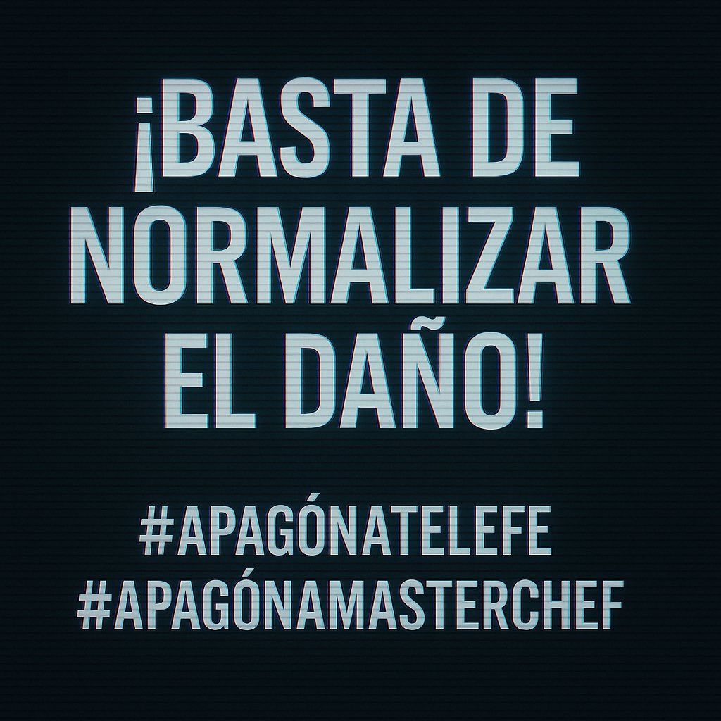 monibastidas7's tweet image. 🚫 ¡BASTA DE NORMALIZAR EL DAÑO!
¿Quién en su sano juicio puede sentarse a ver un programa donde los protagonistas viven de la mentira y la manipulación, donde las denuncias falsas se convierten en espectáculo, y la violencia disfrazada de show se celebra como entretenimiento?…