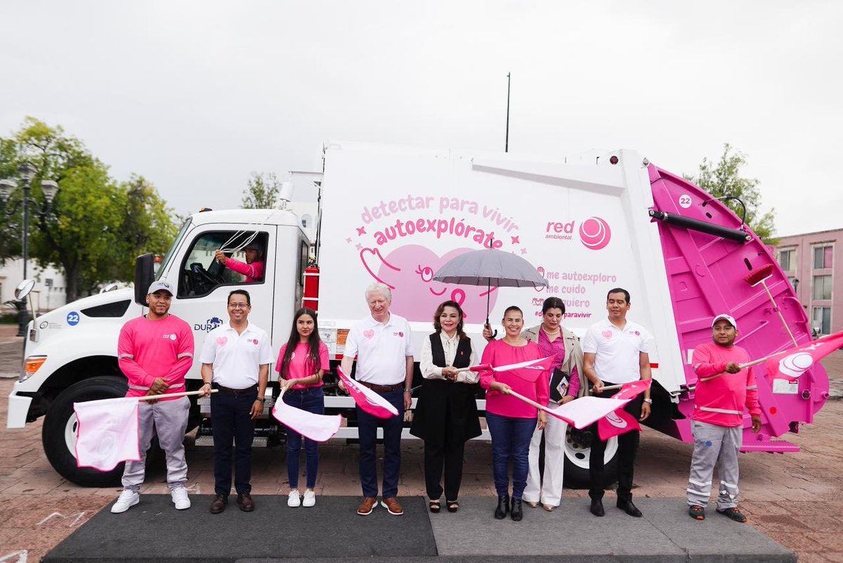 DurangoCap's tweet image. ¡Con todo #OctubreRosa 🎀 junto a @RedAmbiental_Mx!
Unidos por la salud, el bienestar y la lucha contra el cáncer de mama. 💗
¡La prevención es el camino para cuidar a la gran familia de Durango!
#DurangoEsElCamino 🤍🐺