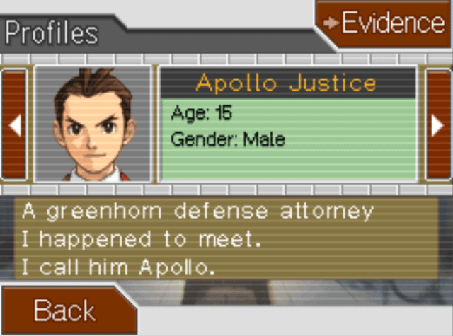 BoobyFulbright's tweet photo. Wait... What if the reason it says "i call him apollo" on Apollo's profile is because Phoenix actually thinks his name is "Fine" https://t.co/IhPxty8Uxq
