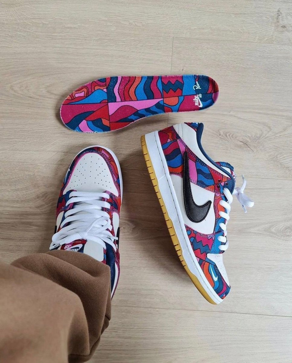 JustFreshKicks's tweet photo. Parra x Nike SB Dunk Low (2021) 🎨 https://t.co/NtCL3mResv