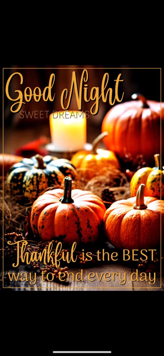 Goodnight everyone have a peaceful evening. God Bless ✝️