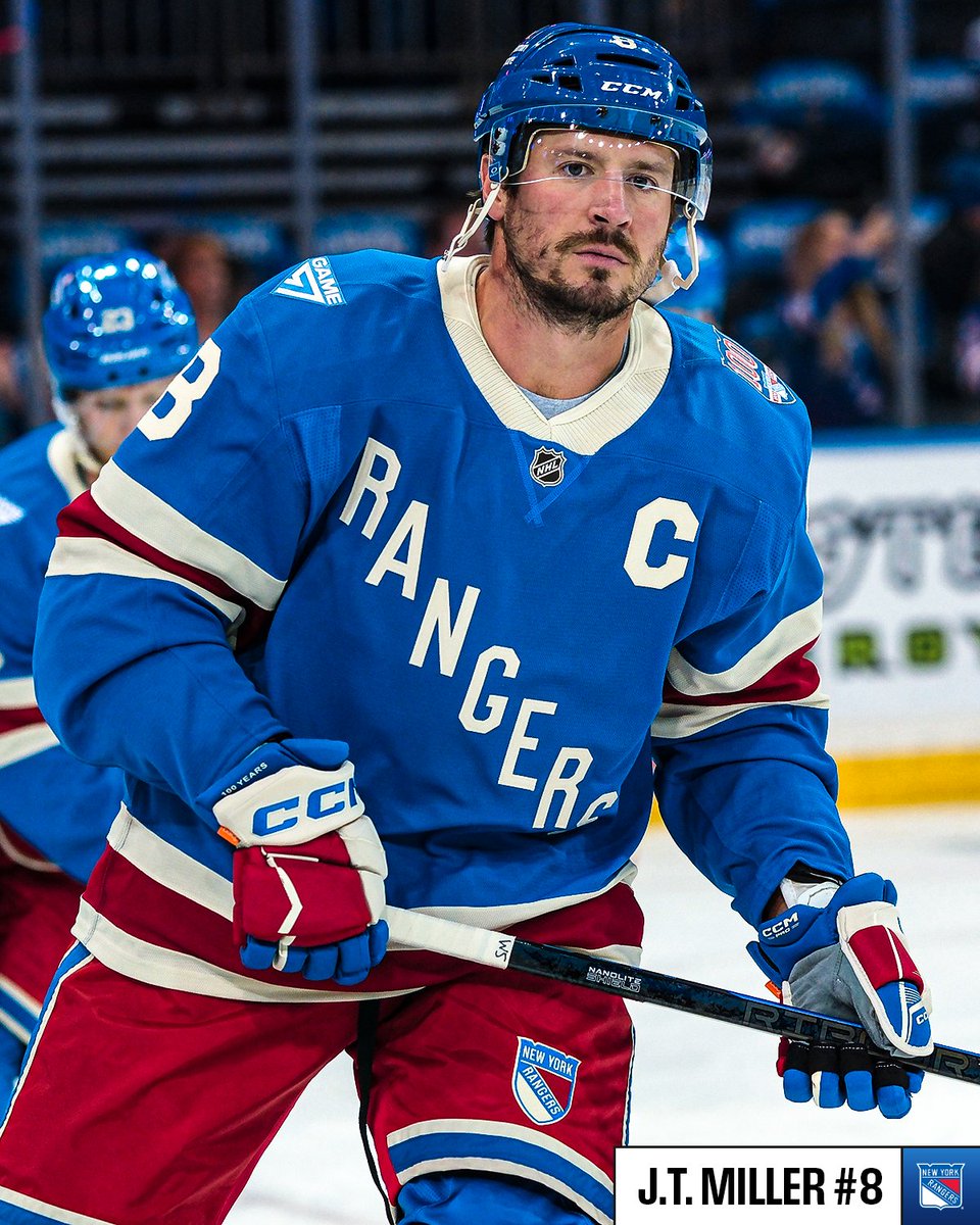 NHL's tweet photo. These @NYRangers threads are sooooo clean. 🗽 #NHLFaceOff

📺: @espn ➡️ https://t.co/m0LyTCHYnH https://t.co/58IlqAeSQk