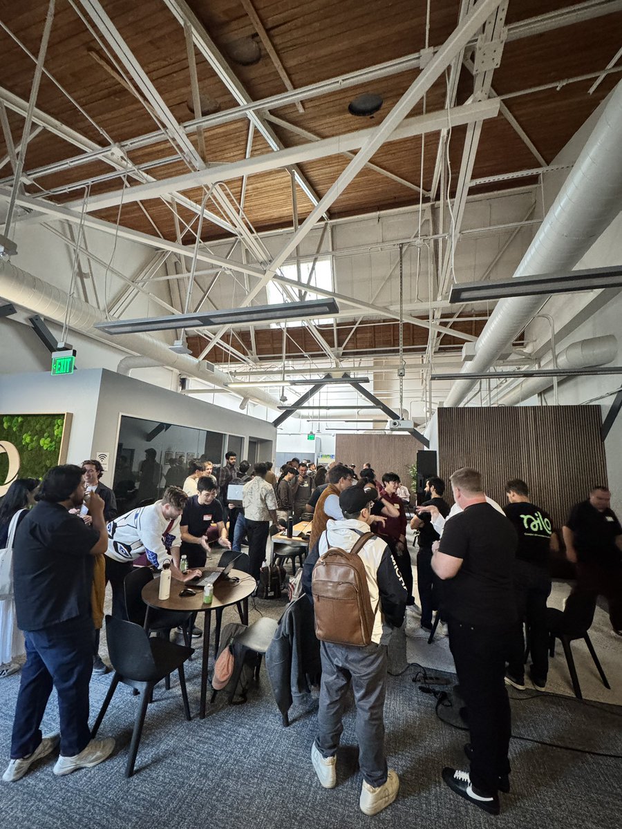 waynesutton's tweet image. Wow! The AIxGames: Playing with Inference Mixer @convex_dev is packed!- #SFTechWeek @Techweek_