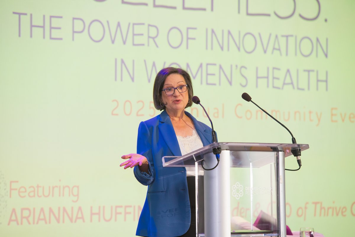 We are left inspired and more committed than ever to #womenshealthresearch after our Annual Community Event at the Ludeman Center. We hosted <a href="/Arianahuffingto/">Ariana Huffington</a> to discuss how the power of innovation can improve health for all. #healthywomenhealthyworld

medschool.cuanschutz.edu/center-for-wom…