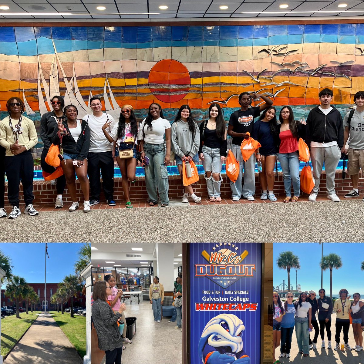 HartlineLindsey's tweet image. We had a fantastic trip today with AVID seniors touring Galveston College! ☀️ It was a gorgeous day to learn about all the degrees offered and visit the beach! 🏝️ @HumbleISD_SCHS @HumbleISD_AVID