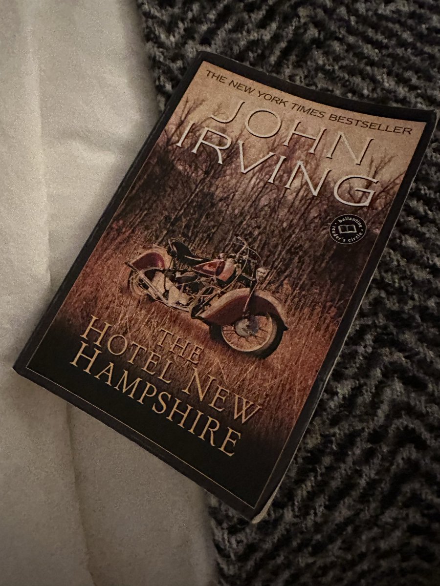 byond_t_byond's tweet image. Dreams, their importance and their consequences. Tragic deaths, suicide, incest, and 60’s political terrorism are treated with both gravity and Irving’s distinct sense of humor and charm. The Hotel New Hampshire depicts what calls us to our illusions and desires, what happens…