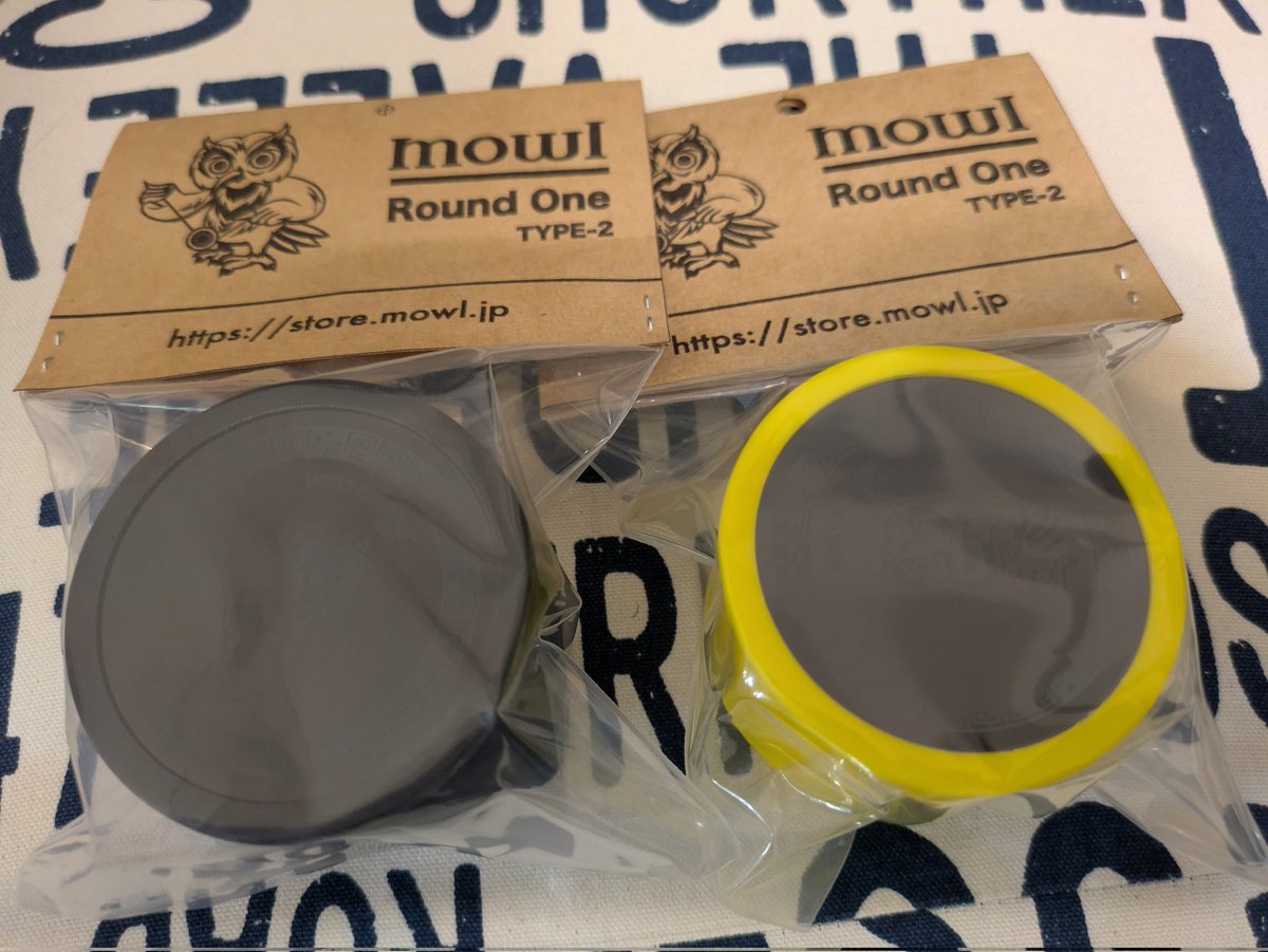 mow様（ <a href="/mowl_official/">mowl®</a> ）よりROUND ONE TYPE-2 のご提供をいただきました！
次回開催以降、試し振りができますので、皆様奮ってご参加ください！
store.mowl.jp/collections/ro…