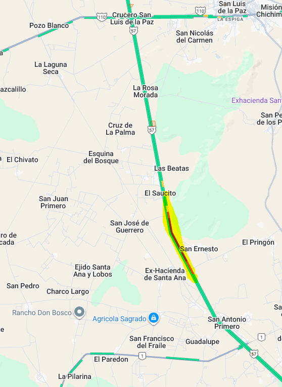 Buenas noches, me apoyan con motivo de carga vehicular en el km 73 en la carretera Querétaro - San Luis Potosí, dirección San Luís
<a href="/GN_Carreteras/">Guardia Nacional Carreteras</a> <a href="/088_GN/">088_GN</a> <a href="/CAPUFE/">CAPUFE</a>