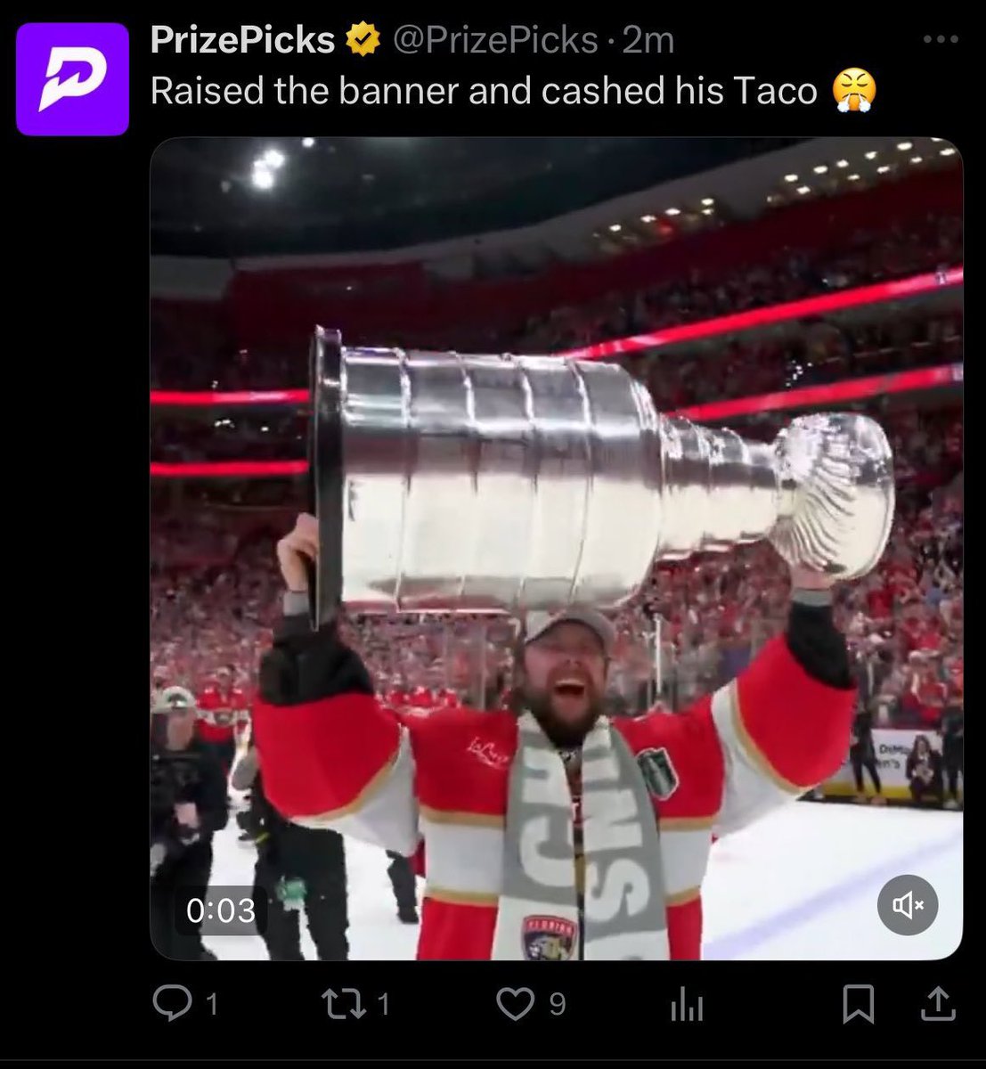 NotADocBets's tweet photo. @PrizePicks We didn’t forget lil bro https://t.co/3lHMtFSSTn