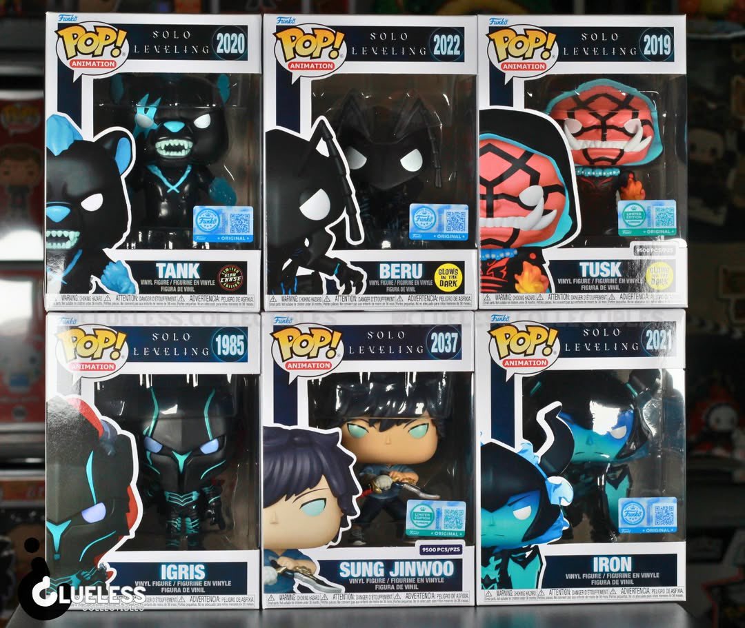JonFunkos's tweet image. Solo Leveling Family! 🔥 

📸: @clueless.collectibles (IG)

#Funko #FunkoPop #FunkoFamily #SoloLeveling