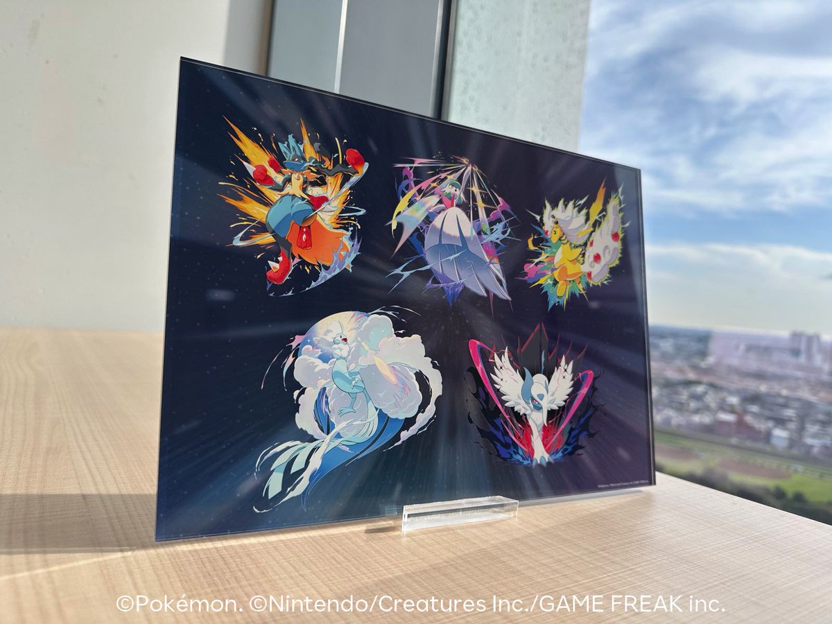 ポケモンウィンドウ・デコシール　7枚セット ポケモンウィンドウ・デコシール 7枚セット ポケモンウィンドウ