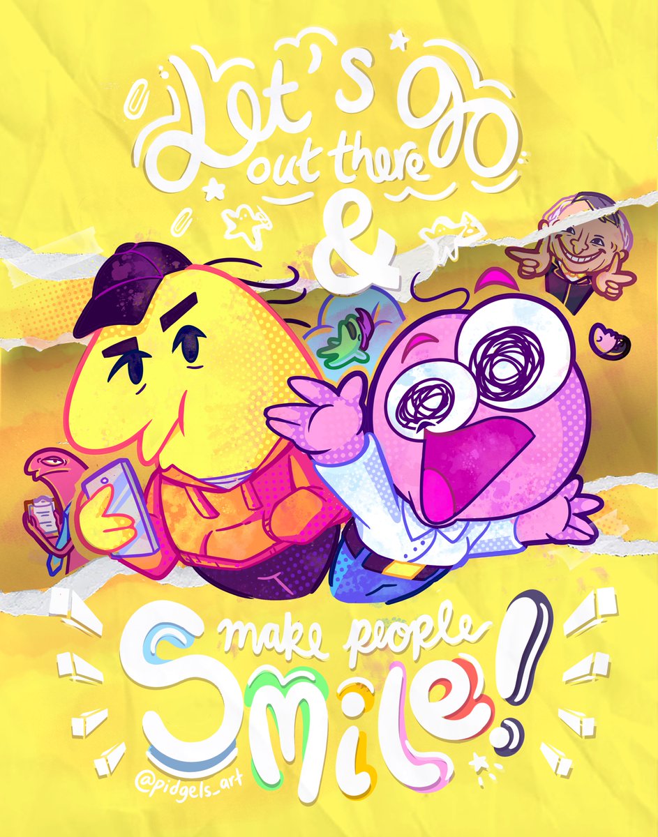 SEASON 3 IS OUT YAAA WE R SO BACK

Have some Smiling friends fanart I made earlier