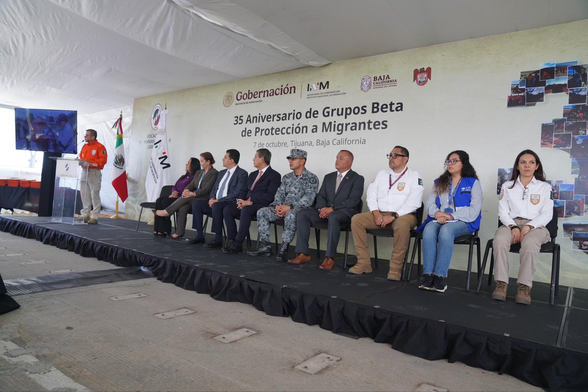 Hoy celebramos 35 años de entrega, valor y vocación humanitaria de los #GruposBeta del <a href="/INAMI_mx/">INM</a> .
Desde su creación en Tijuana en 1990, han salvado miles de vidas, llevando esperanza y protección a las personas migrantes.

Su labor es el rostro más humano de nuestra institución.