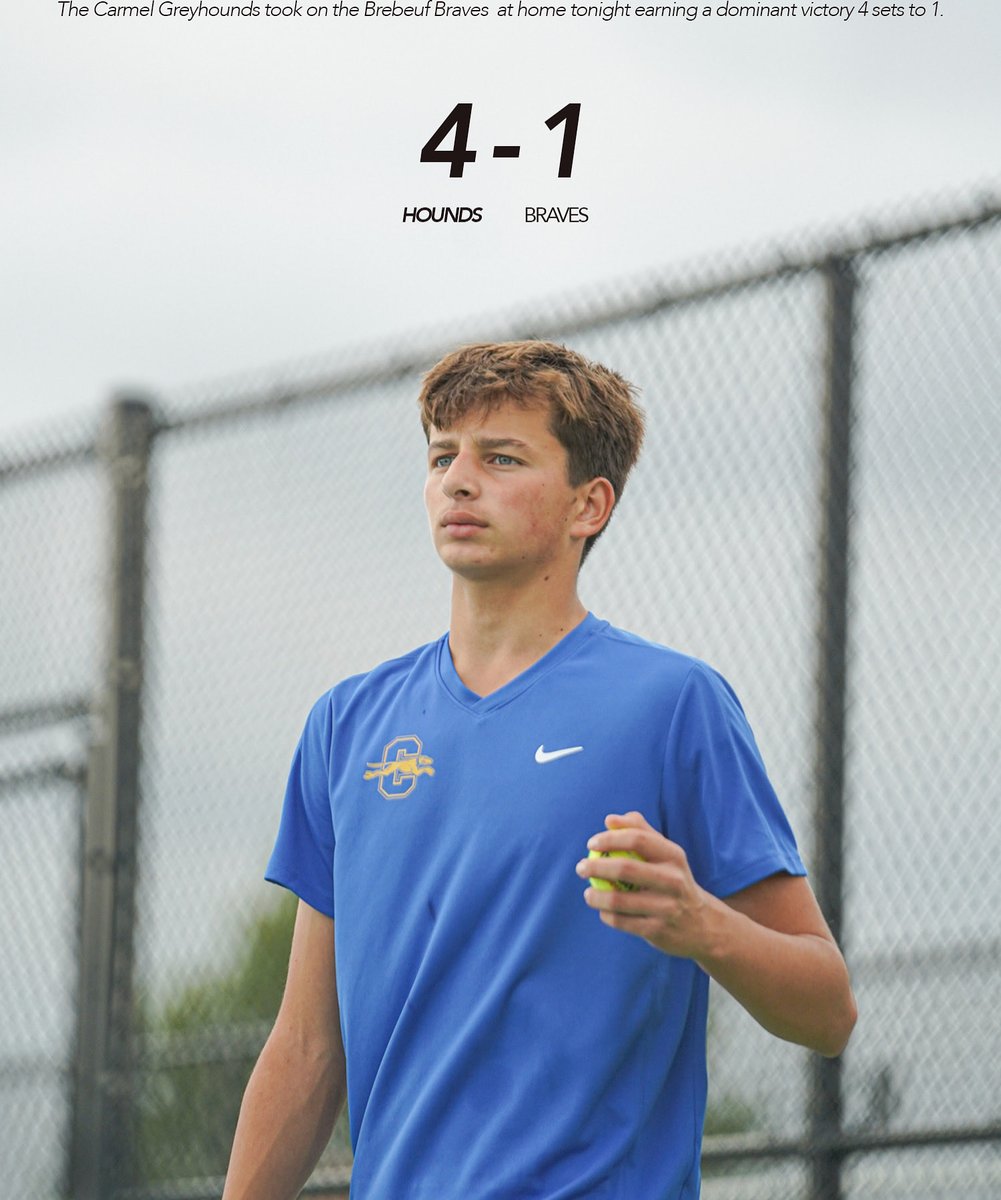 Revenge.

#HoundsTennis