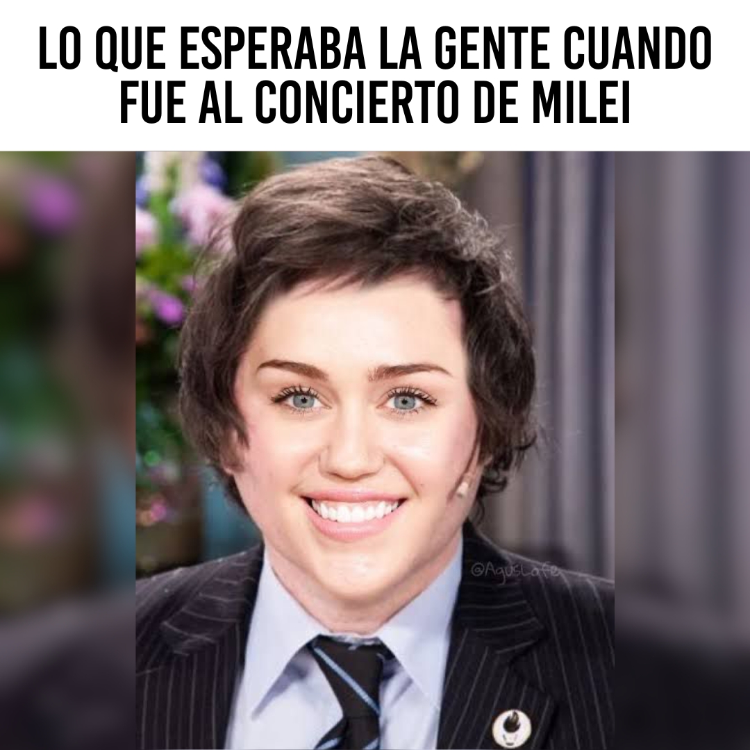 "Qué acabada se ve la Hannah Montana"