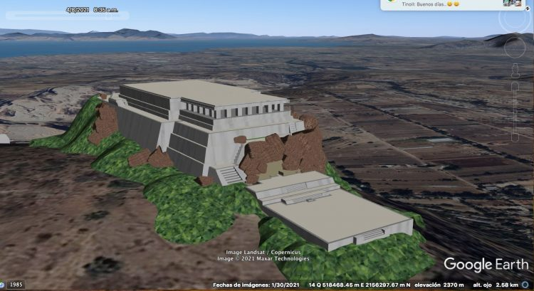 Majora__Z's tweet photo. Does anybody know a way to get in touch with a Gustavo Coronel Sánchez, who is an archeologist who apparently made these reconstructions of Texcotzinco / Texcotzingo?

Apparently it was also done by "Proyecto de impacto, Arquitectura, México"

I'd like to ask him some questions and about image use permissions!