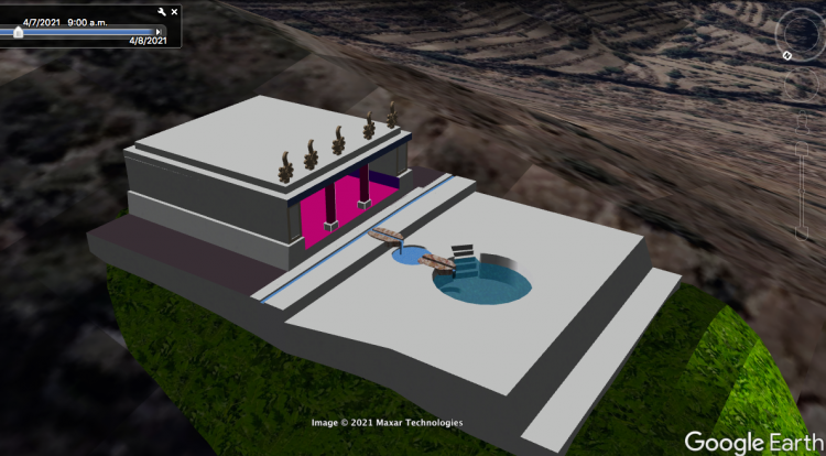 Majora__Z's tweet photo. Does anybody know a way to get in touch with a Gustavo Coronel Sánchez, who is an archeologist who apparently made these reconstructions of Texcotzinco / Texcotzingo?

Apparently it was also done by "Proyecto de impacto, Arquitectura, México"

I'd like to ask him some questions and about image use permissions!