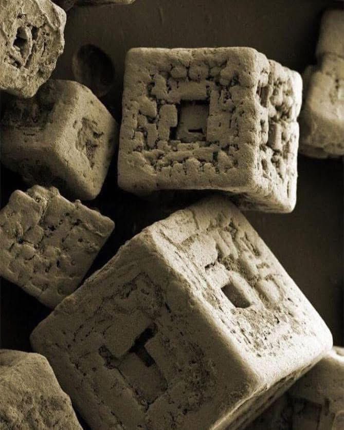 Granos de sal desde un microscopio 🔬