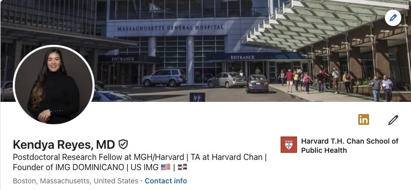 Deeply grateful to begin this new chapter as a Postdoctoral Research Fellow at <a href="/harvardmed/">Harvard Medical School</a> and <a href="/MassGeneralNews/">MassGeneral News</a>! 🙏🏻

I’m ready to keep growing, contributing, and making an impact on Public Health through research. 👩🏻‍🔬

#PublicHealth #ClinicalResearch #Harvard #MedTwitter #MedX