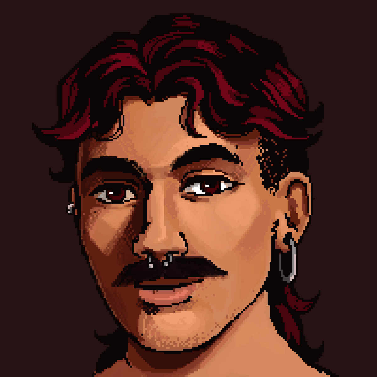 Made pixel icons for my new OCs

#oc #pixelart