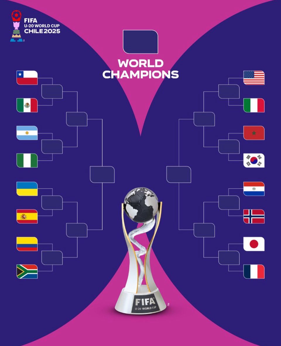 ID11™️ (@sgp_id11) on Twitter photo An international tournament #U20WorldCup before the international tournament <a href="/FIFAWorldCup/">FIFA World Cup</a>
Final8
.
Fianl4
.
Champion .!? An international tournament #U20WorldCup before the international tournament <a href="/FIFAWorldCup/">FIFA World Cup</a>
Final8
.
Fianl4
.
Champion .!?