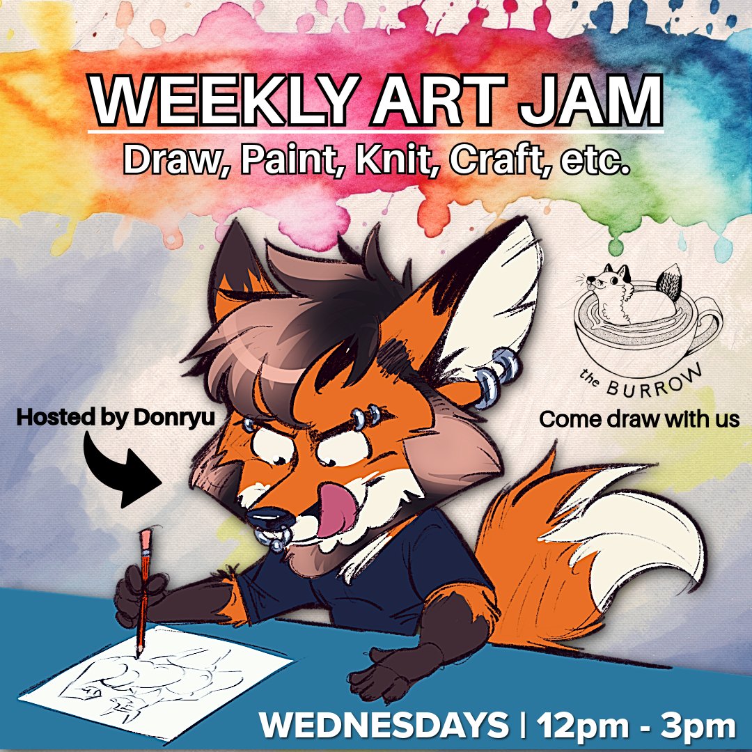🎨 Unleash Your Creativity!
Join us at The Burrow for an inspiring drawing session!
Led by our talented friend Donryu

🗓️ Every Wednesday | 12pm - 3pm
Come sketch, create, and connect with fellow art lovers!