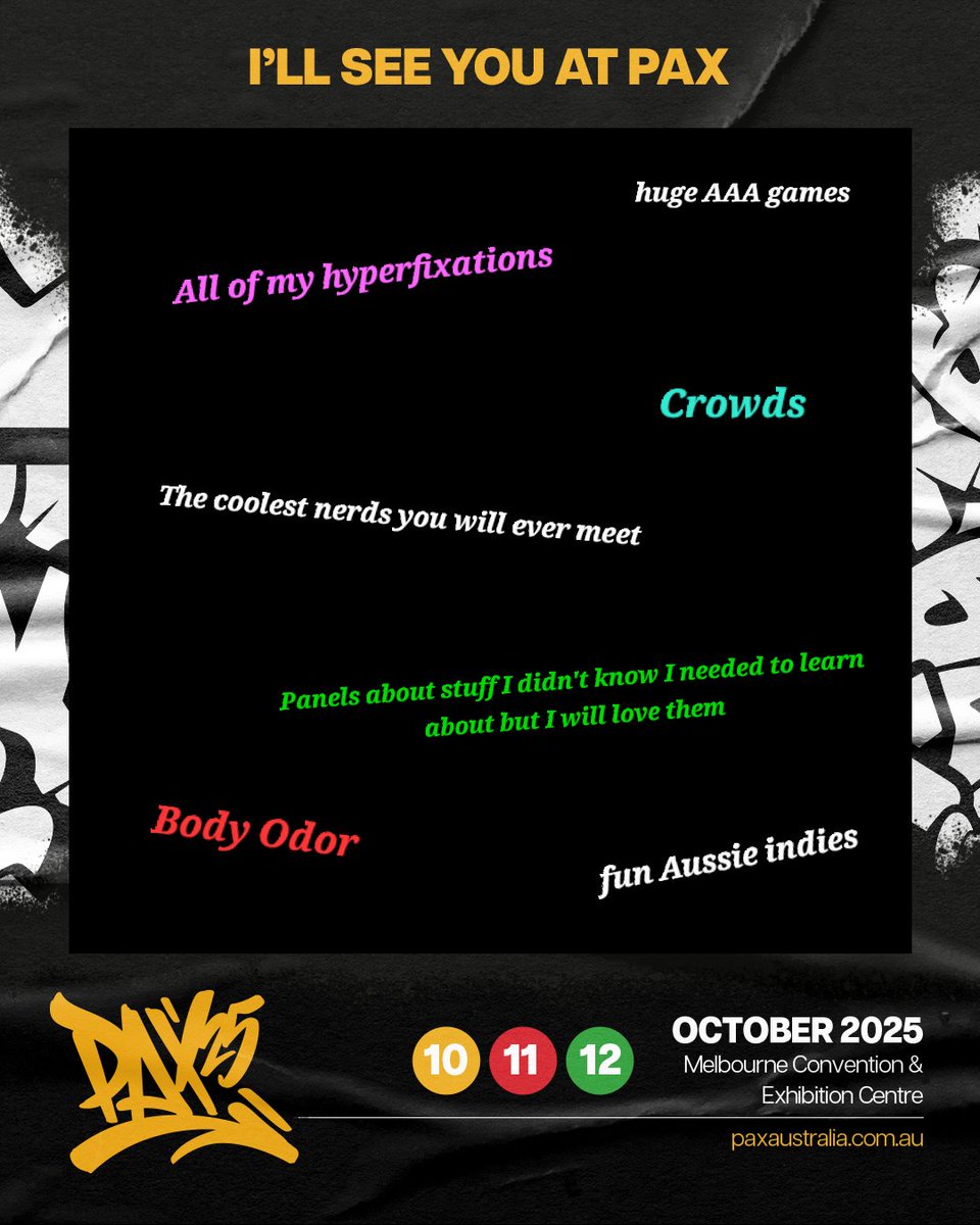 THIS WEEK #paxaus <a href="/PAXAus/">PAX Australia</a>