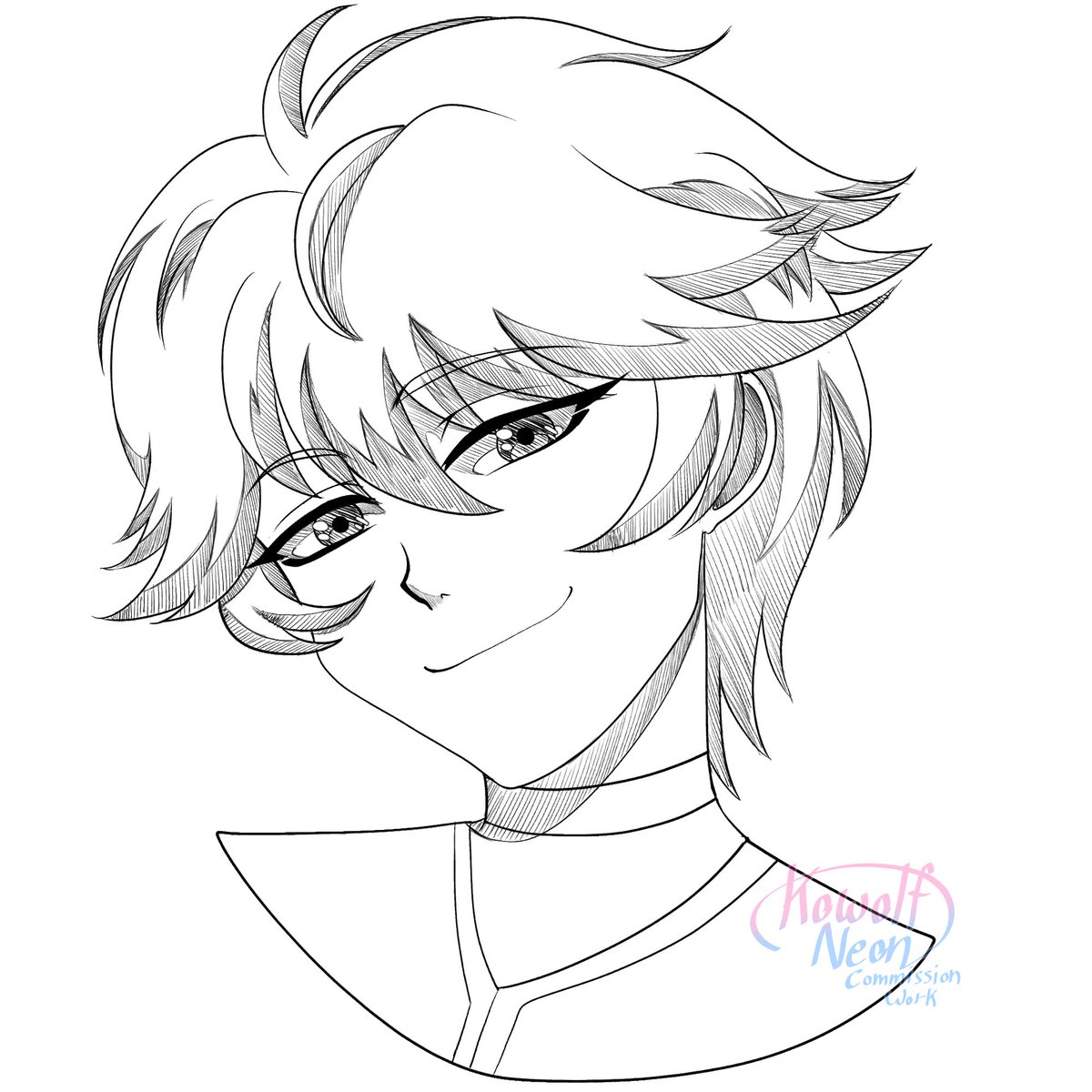 Commission work  for e.s.sayde from Discord   #sketch #drawing #commission