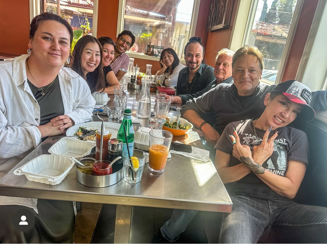 A-Game had an AMAZING lunch with Academy nominees Paul Tamasy &amp; Eric Johnson (The Fighter, The Outpost, Air Bud) who keep knocking out hits ON SPEC. “Write parts that actors want to play.” Don’t just have things happen to them. If they make CHOICES — that’s compelling.