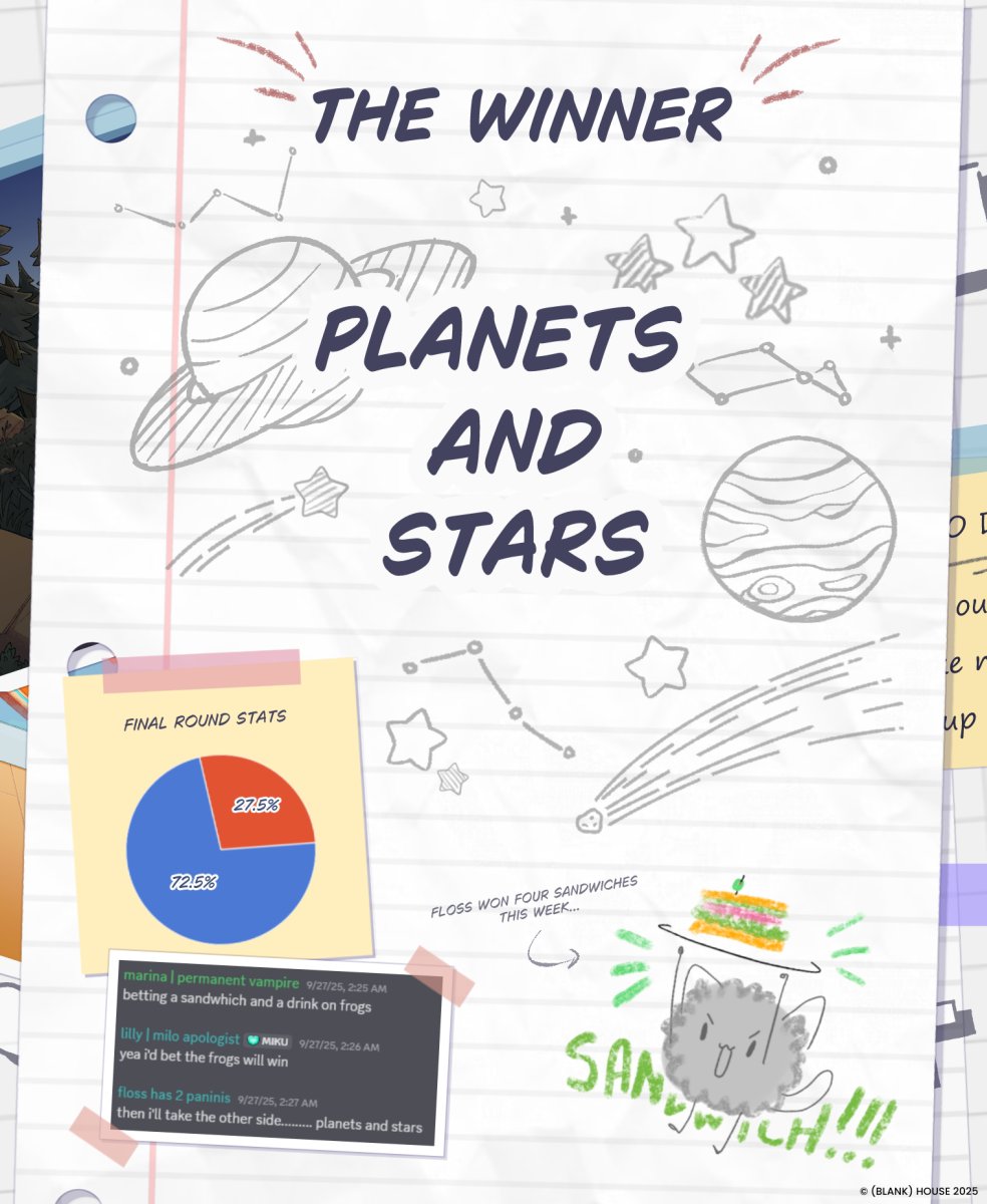 Community voting for the final phone theme ended last week, and surprise surprise Planets and Stars won! Congrats to the Elio and astronomy peeps (and Floss) on your win haha

Thank you to everyone who participated, and we hope y'all look forward to the final theme in the game!