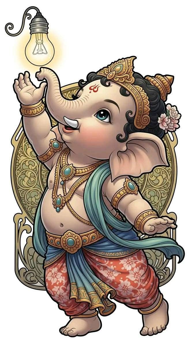 ॐ श्रीम गम सौभाग्य गणपतये वर्वर्द सर्वजन्म में वषमान्य नमः।। 🙏

जय श्री गणेश 🚩