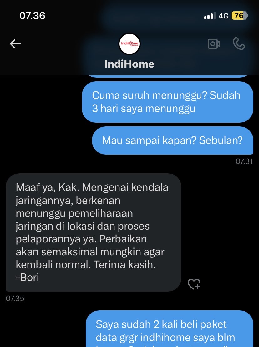 dimplesaein's tweet photo. @Telkomsel @IndiHome @Telkomsel di dm gak di balas ! @IndiHome di dm jawaban nya masih sama, gak ada guna nya, kerja kalian sangat lambat 🚩🚩🚩 https://t.co/AjrlTyqAoq
