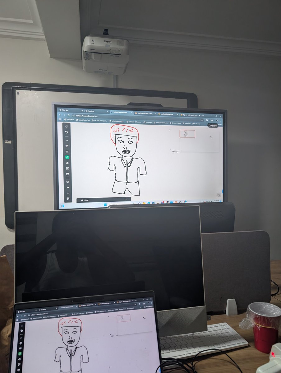 codemintah's tweet image. Building something exciting! 🚀
Here’s the demo of Collabo — a platform that makes teamwork seamless: collabo-1.onrender.com
Looking for collaborators to help reach the MVP stage — devs, designers, and product minds welcome! 💡
#BuildInPublic #Collabo #HackathonProject #WebApp