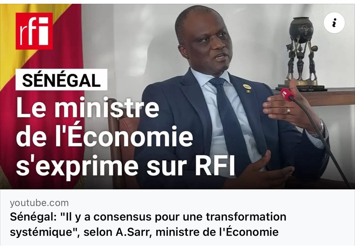 youtu.be/mVHlYTeQ2kE?si… 

  #fiisenegal #senegal