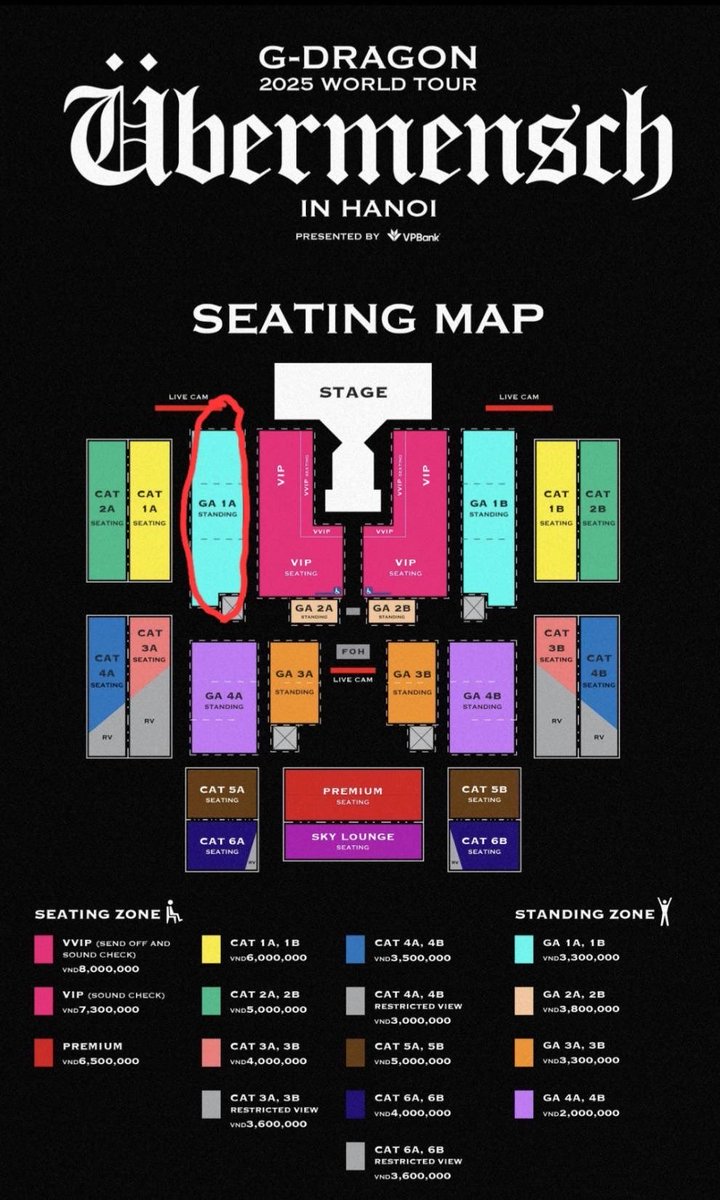 kwankiki's tweet photo. WTS / ขายบัตร

G-DRAGON 2025 WORLD TOUR in Hanoi

-  โซน GA 1A จำนวน 2ใบ (บัตรยืน)

#GDRAGON #GD #Übermensch #GD2025 #GDWorldTour #GDinHanoi https://t.co/mHoHaI5OeR